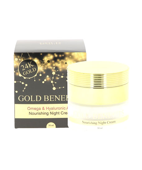 Crème de nuit nourrissante Gold Benefit