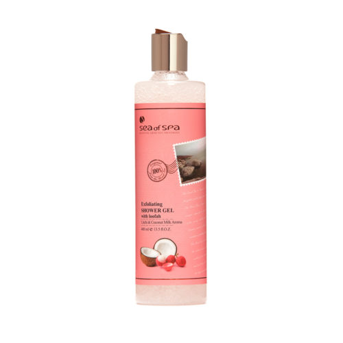 Gel douche exfoliant Coco & Litchi Sea of Spa 400ml